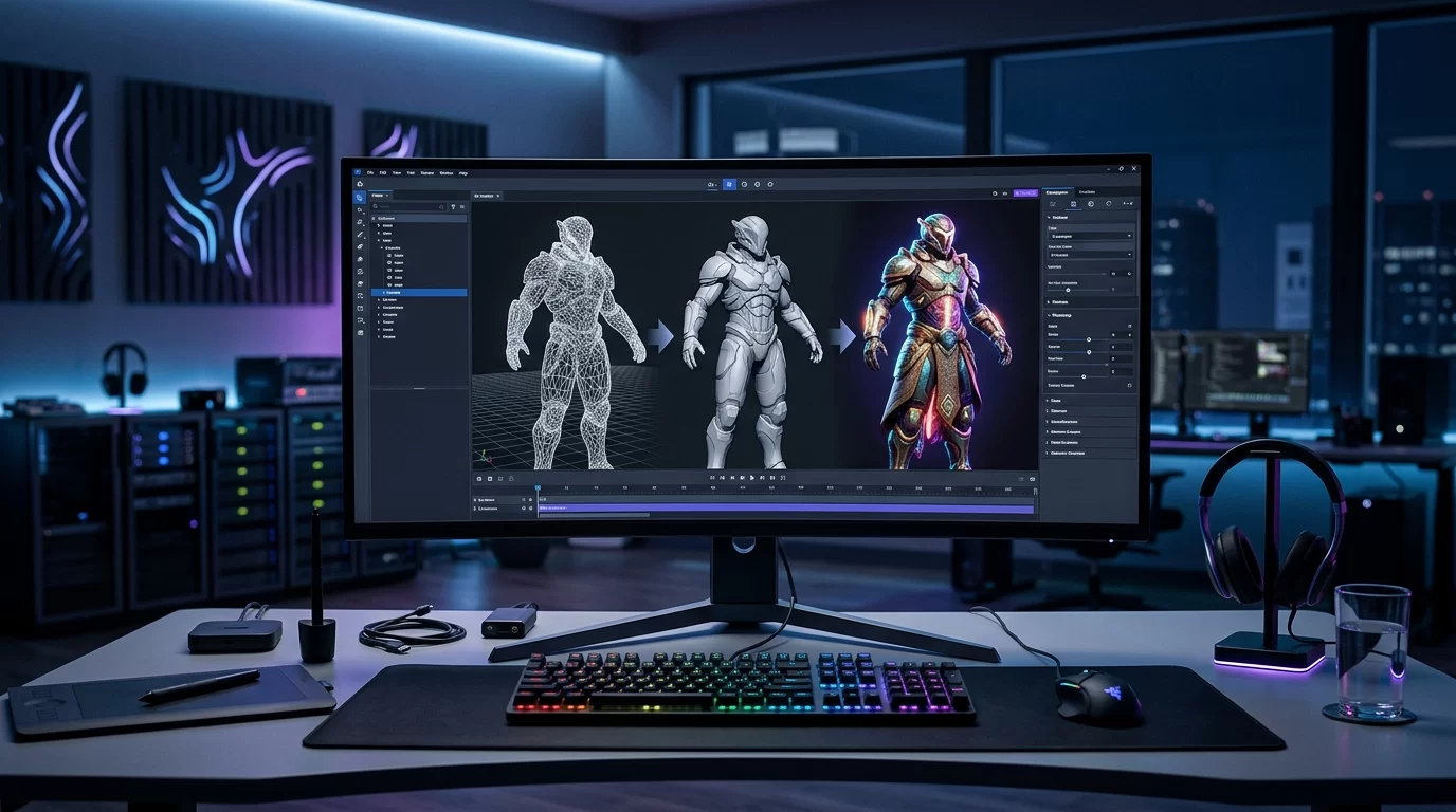 Meshy AI Review: How to Generate 3D Assets with Text and Images hero